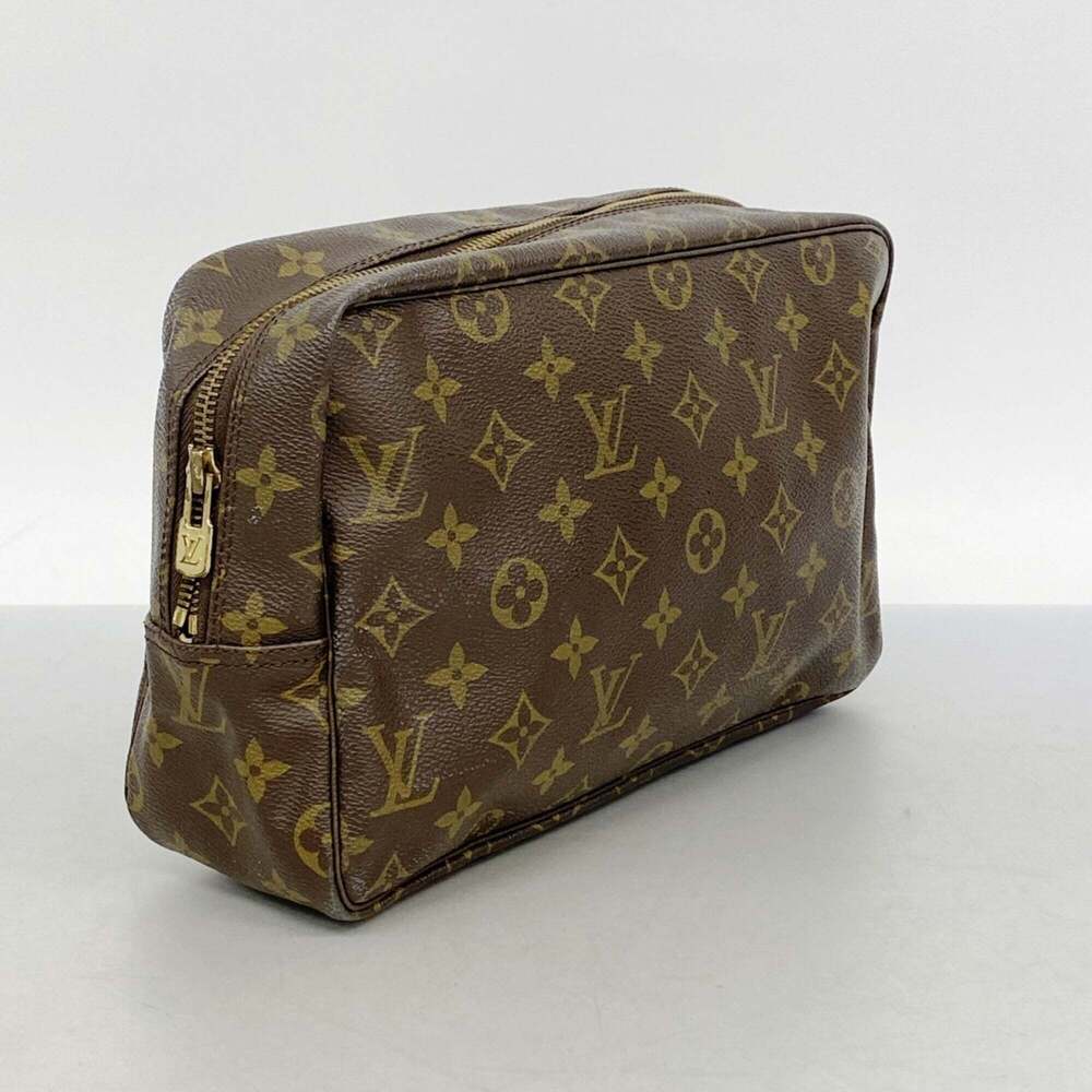 LOUIS VUITTON Brown Monogram Pouch - Picture 2 of 8